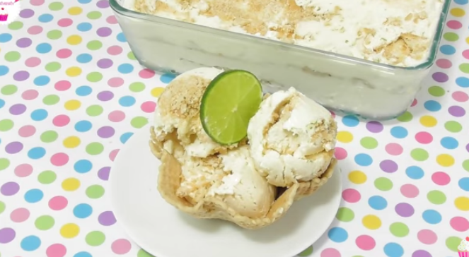 Helado De Limón Los Únicos Cuatro Ingredientes Para Hacerlo