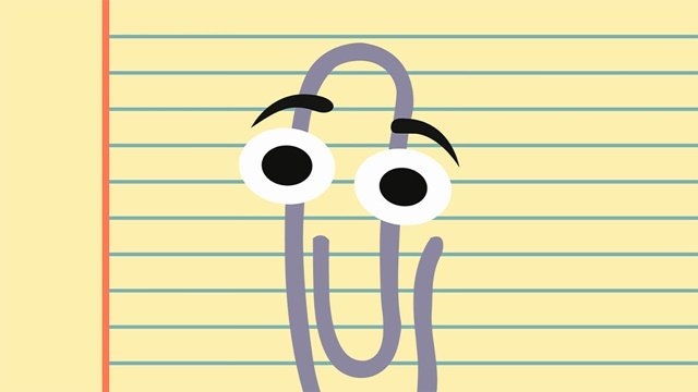 La triste historia de Clippy, el asistente de Microsoft en forma de clip