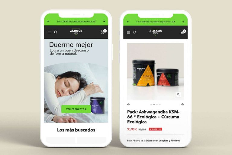 Aldous Bio lanza su nueva web para aumentar su conversión y comunidad de usuarios