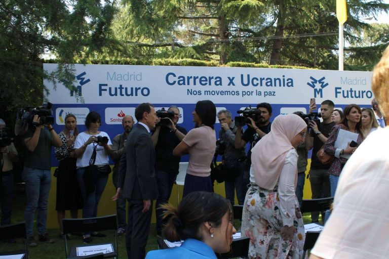 ‘Madrid Futuro x Ucrania’. Las embajadas se suman a los 5 km de marcha benéfica por la paz