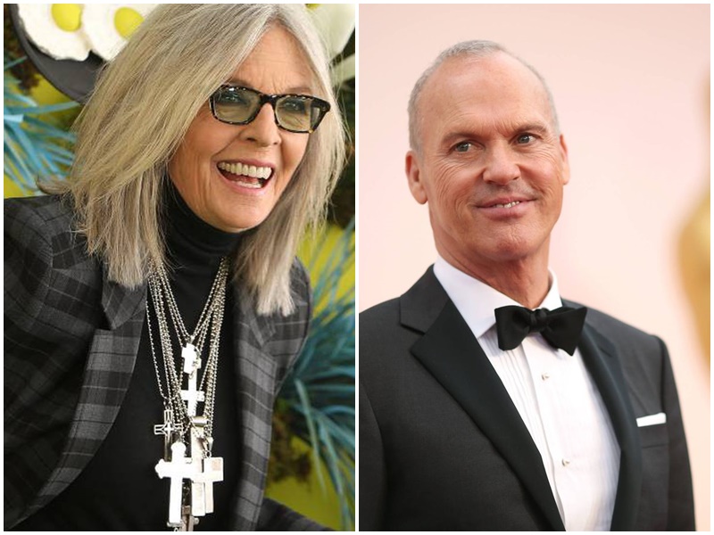 Michael Keaton y Diane Keaton