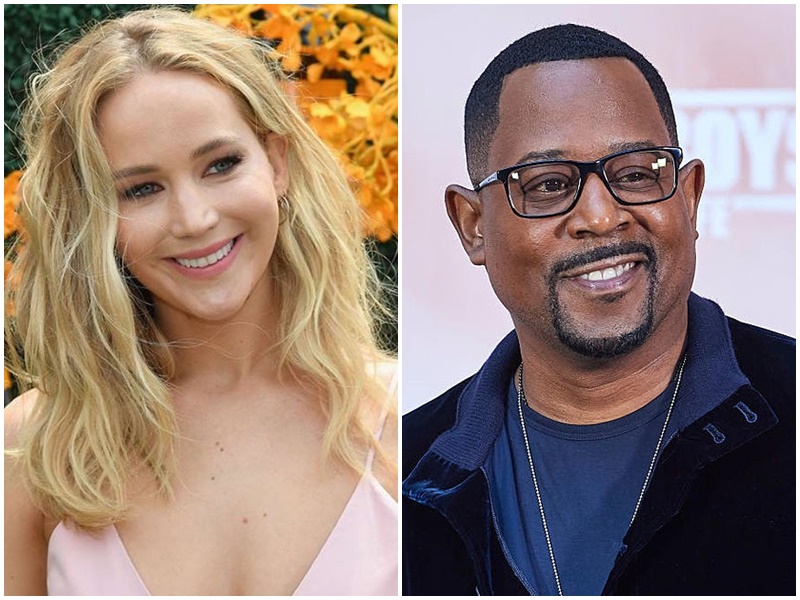 Jennifer Lawrence y Martin Lawrence