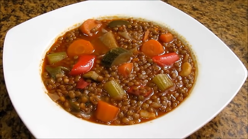 El sofrito sin carne para unas lentejas con un sabor increíble