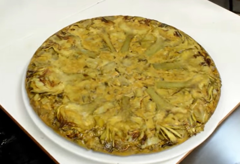 Tortilla De Alcachofas: Los Pasos Para Replicar En Casa La Receta De Jordi Cruz