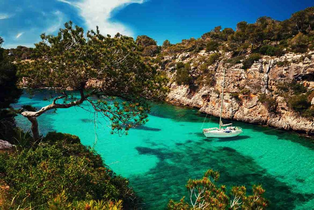 Un lugar ideal para bajar al agua