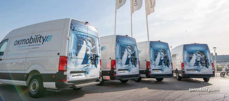 OK Mobility sigue ampliando su oferta de movilidad con la incorporación de vehículos industriales