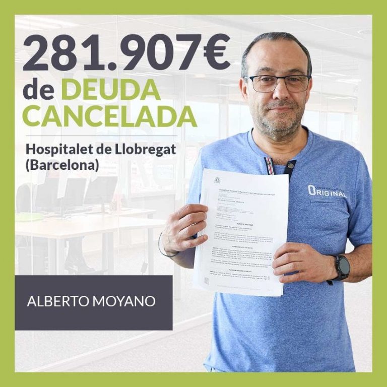 Repara tu Deuda Abogados cancela 281.907€ en Hospitalet de Llobregat (Barcelona) con la Ley de Segunda Oportunidad