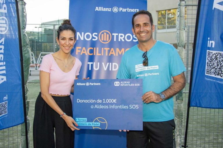 Allianz Partners celebra su I Torneo Solidario de Pádel, con los más pequeños como prioridad