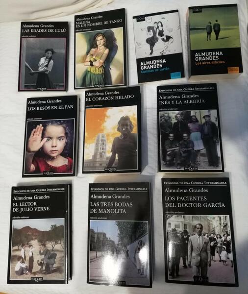 Este sábado en la Feria del Libro se homenajea Almudena Grandes