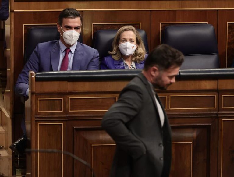 Rufián reta a Sánchez a explicar «cómo piensa acabar la legislatura»