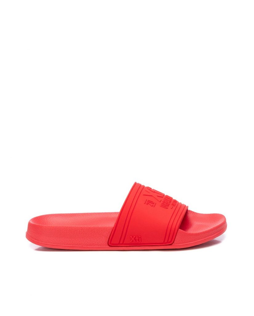 Chanclas De Mujer De Goma Color Rojo En El Corte Inglés