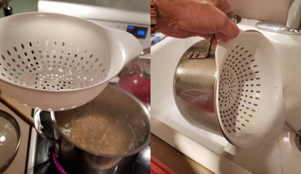 La Importancia De Colar Bien La Pasta