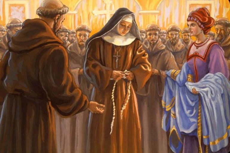 Santa Clara de Asís, protagonista del santoral del 11 de agosto