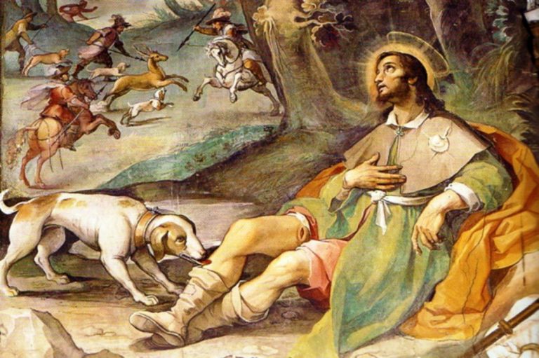 Hoy, 16 de agosto, celebramos el onomástico de San Roque