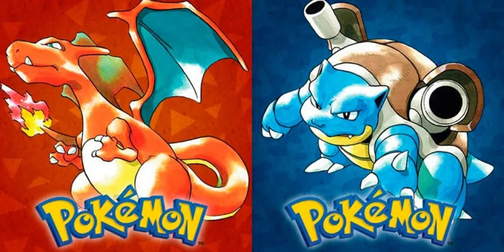 Pokémon Rojo.