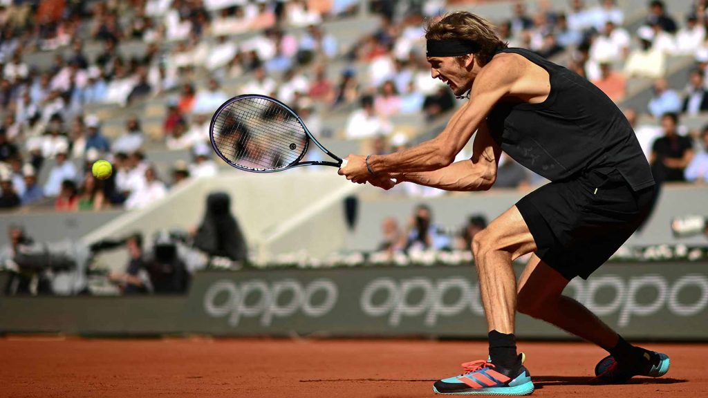 Zverev le estaba dando guerra a Rafa Nadal 