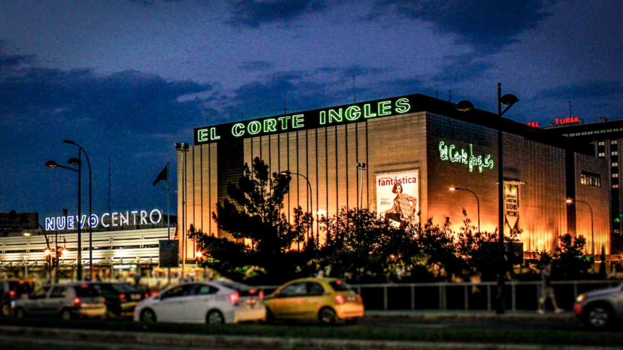 Porteo el corte sale ingles