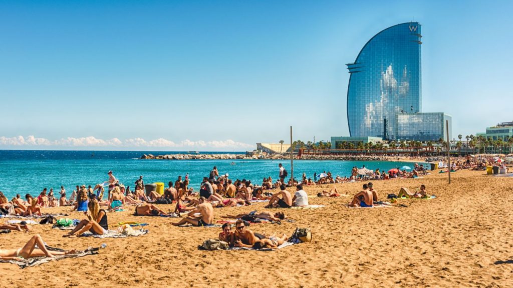 La mayor playa de España