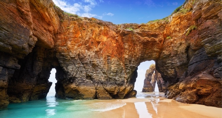 Playa De Las Catedrales Galicia España