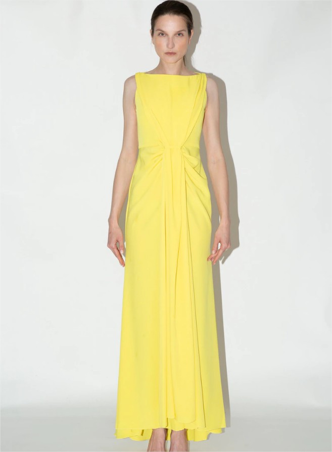 vestido largo see lou