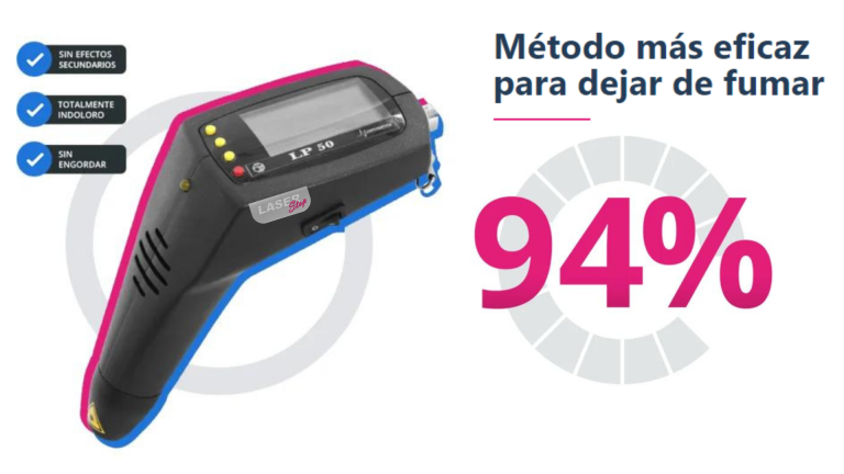 Láser antitabaco, tecnología punta y de alta efectividad