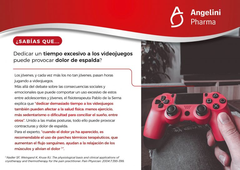 Jóvenes y videojuegos, cuando aparece el dolor de espalda
