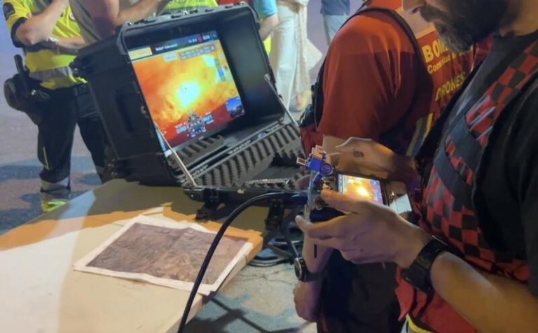 El fuego de Aranjuez muestra un «buen comportamiento» y permanece en nivel 1