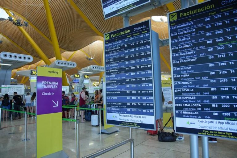 España es el cuarto país europeo con más cancelaciones de vuelos