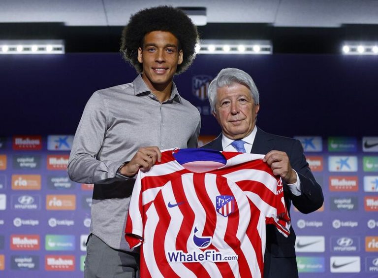 Axel Witsel confiesa haber elegido al Atlético para «aprovechar al máximo los últimos años al más alto nivel»