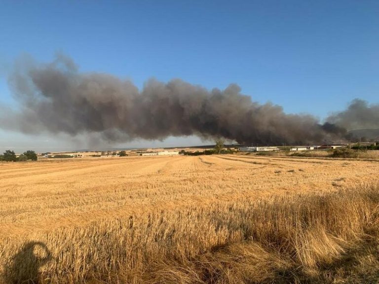 Seis incendios simultáneos están activos ahora mismo en La Rioja