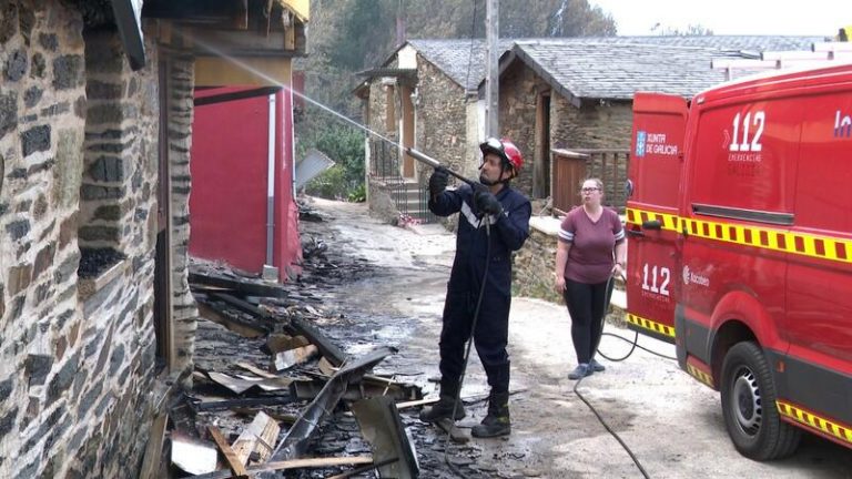 La superficie quemada en Valdeorras aumenta a 9.000 hectáreas