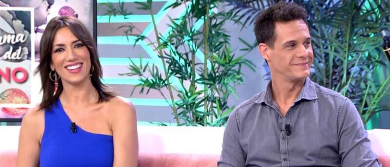 Patricia Pardo y Christian Gálvez, por primera vez juntos en un plató de televisión