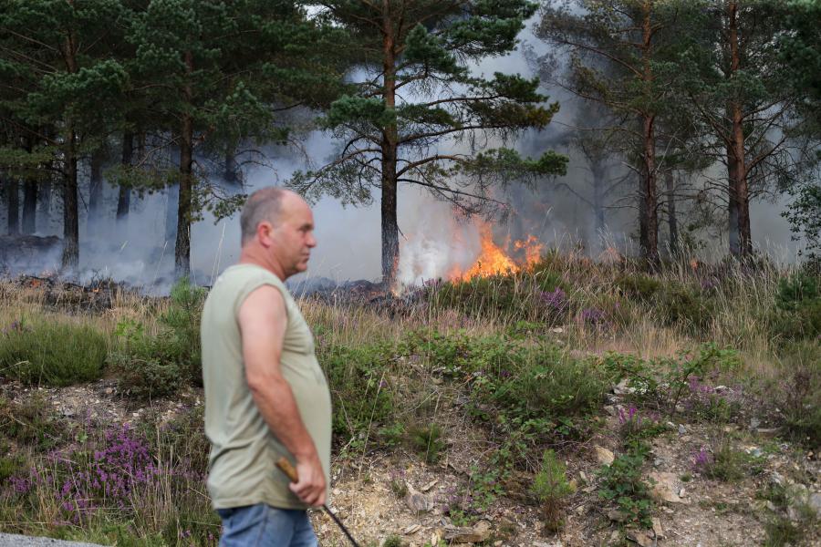 Incendios no dan tregua en España