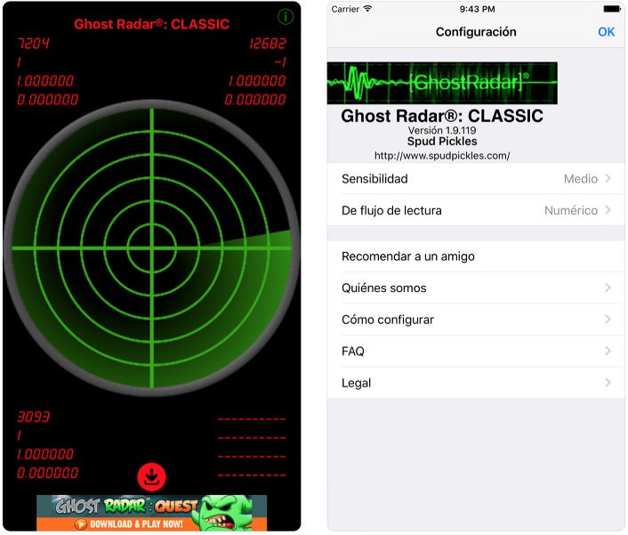 Ghost Radar Para Ios Y Android