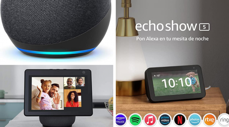 Echo dot, echo show: mejores descuentos de Amazon