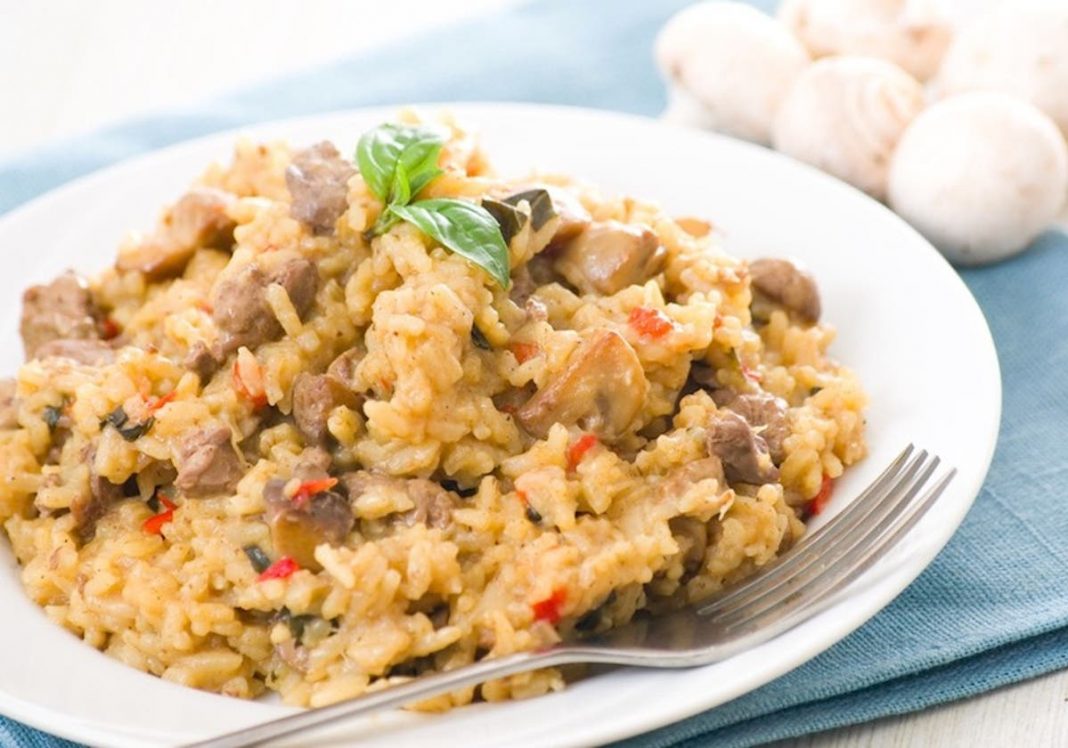 Risotto de conejo el plato que no te cansarás de comer