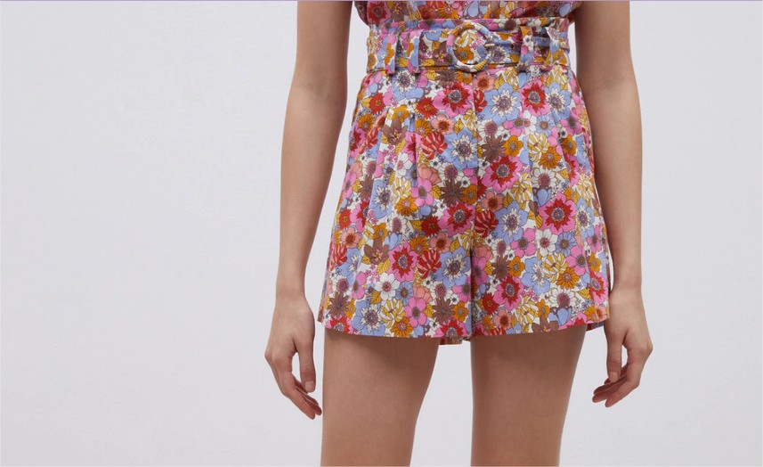 bermuda estampado flores formula joven el corte ingles