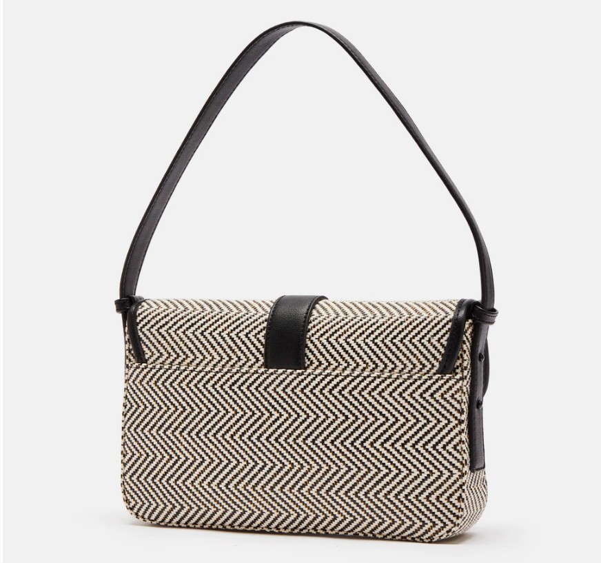 bolso hombro diseño zigzag