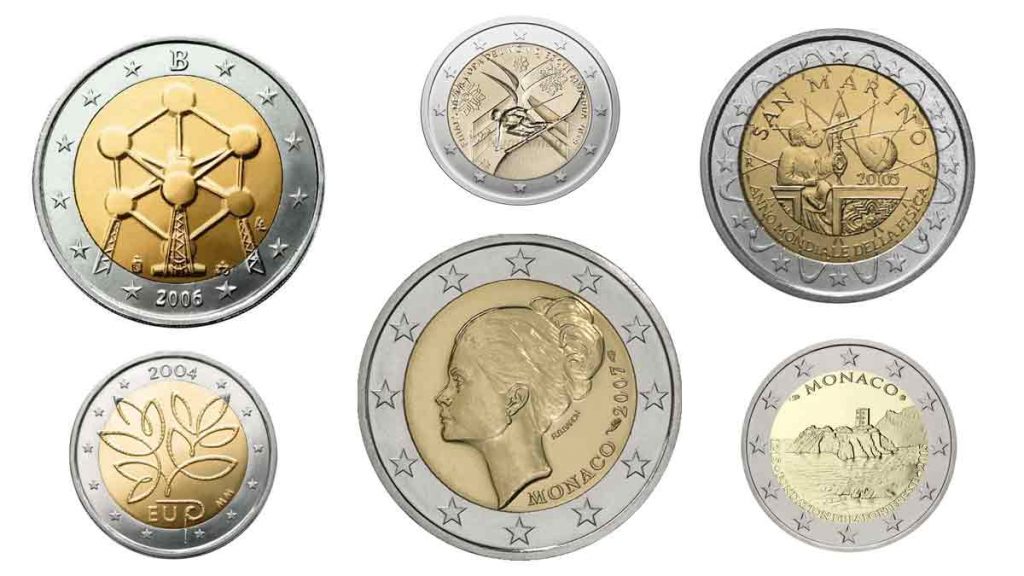 Las monedas de dos euros más caras