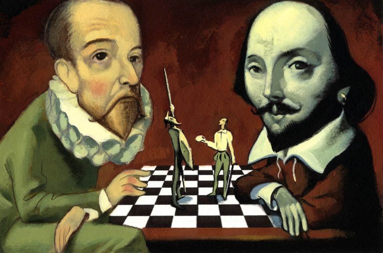 Shakespeare y Cervantes: El Parentesco sin sangre de Hamlet con Don Quijote
