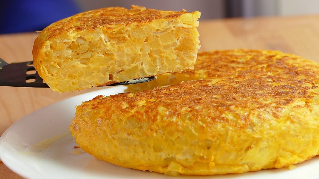 Una tortilla de patatas diferente al resto