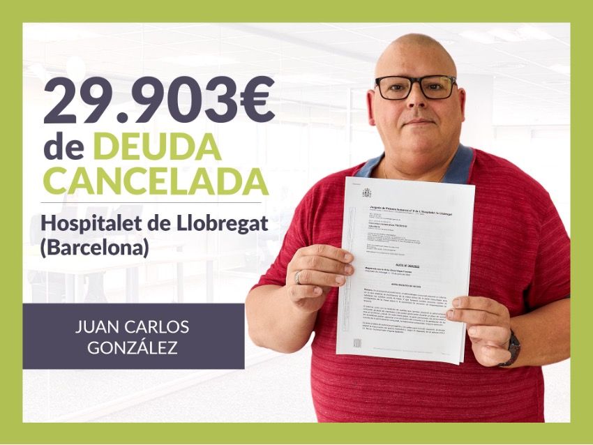 Repara tu Deuda Abogados cancela 29.903 ? en Hospitalet de Llobregat con la Ley de Segunda Oportunidad