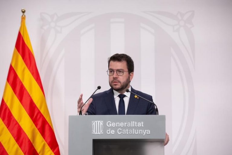 Aragonès critica la “infrafinanciación crónica” de Cataluña ante las cifras de liquidación de 2020