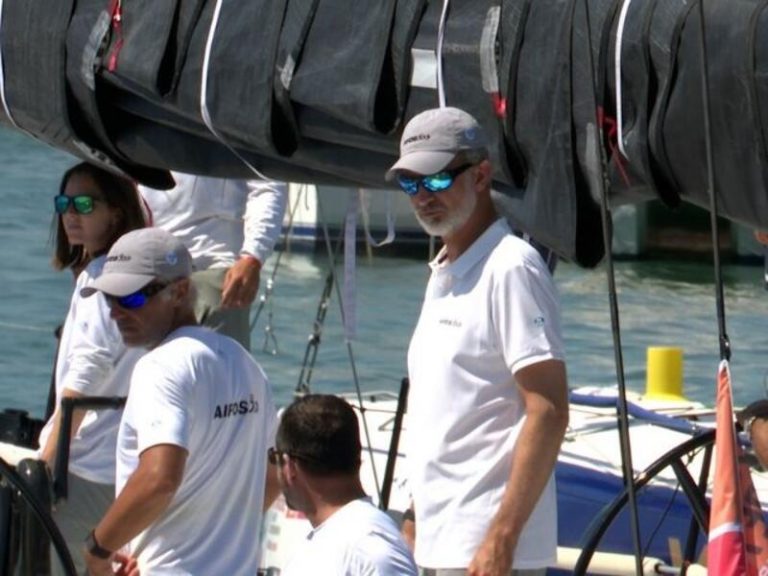 Felipe VI asiste a la última jornada de la Copa del Rey MAPFRE en Mallorca