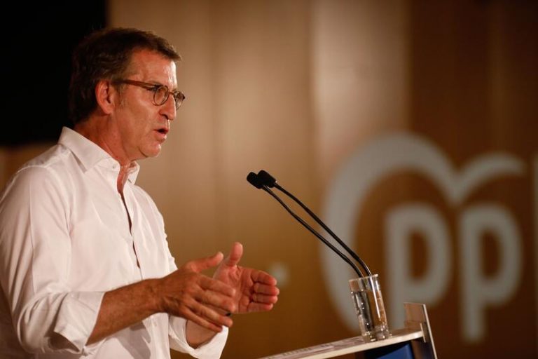 Feijóo exige que caiga «todo el peso de la Ley» sobre los responsables de los incendios intencionados