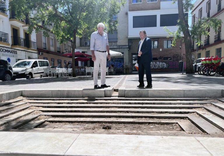 Cs critica «la falta de palabra» del gobierno sevillano con la reforma de Plaza de Curtidores y exige su reurbanización