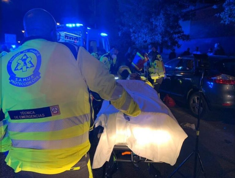 Detenido el hombre de 29 años que apuñaló con dos cuchillos a otro de 25 años en Madrid
