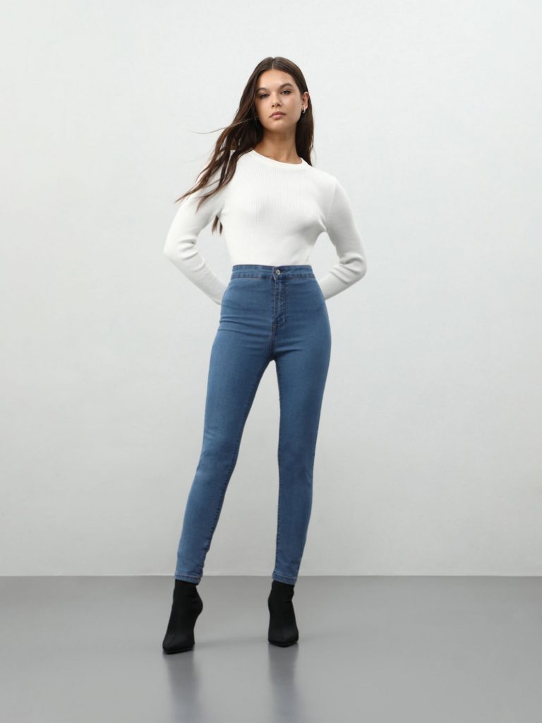 El Jegging Tejano De Tiro Alto De Lefties