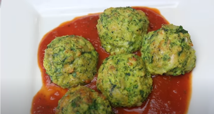 Albóndigas de calabacín la alternativa a las de carne que son más saludables