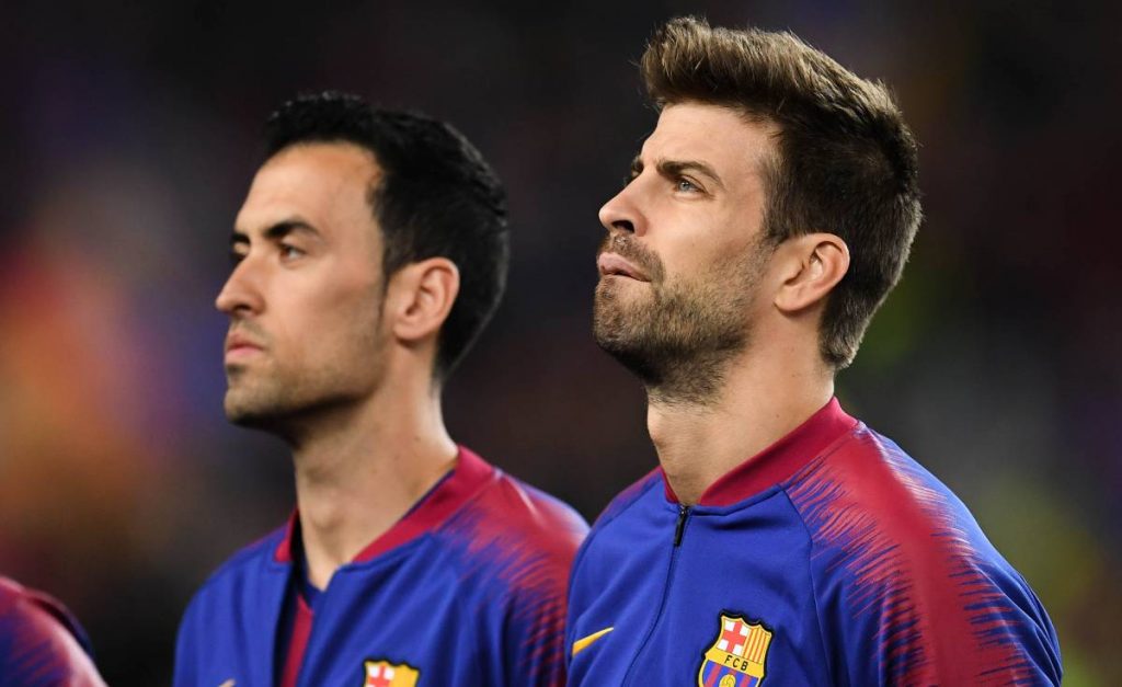 Busquets Y Gerard Piqué, Confabulados Para Irse Del Barcelona